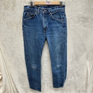 Levi’s Vintage 505 regular fit 1970s Orange tag natural distressing men’s 31/30